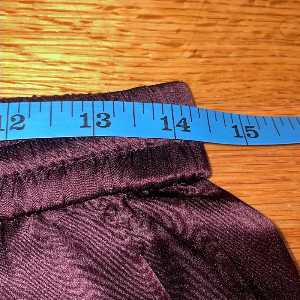 Haute hippie purple 100% silk pants